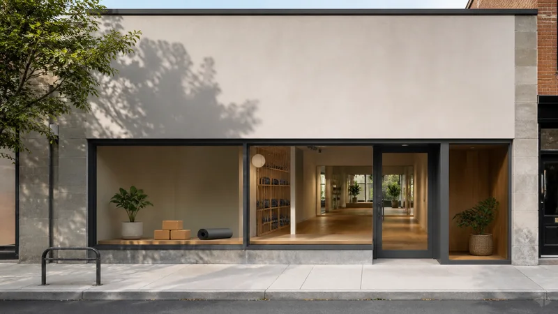 Yoga studio