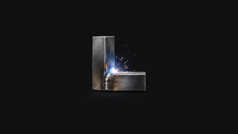 Abstract a burst of arc light spilling from a joint motif centred on a seamless deep charcoal near-black studio background, generous empty margin for overlaid branding